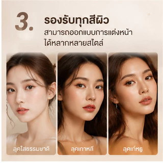 ดินสอเขียนคิ้ว(5แท่ง) Double HEAD แบบหมุนอัตโนมัติ 2in1 Eye Brow สีชัด เขียนง่าย ติดทนนาน พร้อมแปรง