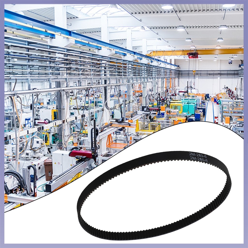 HOT2GT เข็มขัดจับเวลาแบบซิงโครนัสห่วงปิด 2 มม.Pitch 6 มม.กว้าง 3D Pri nter Pulley