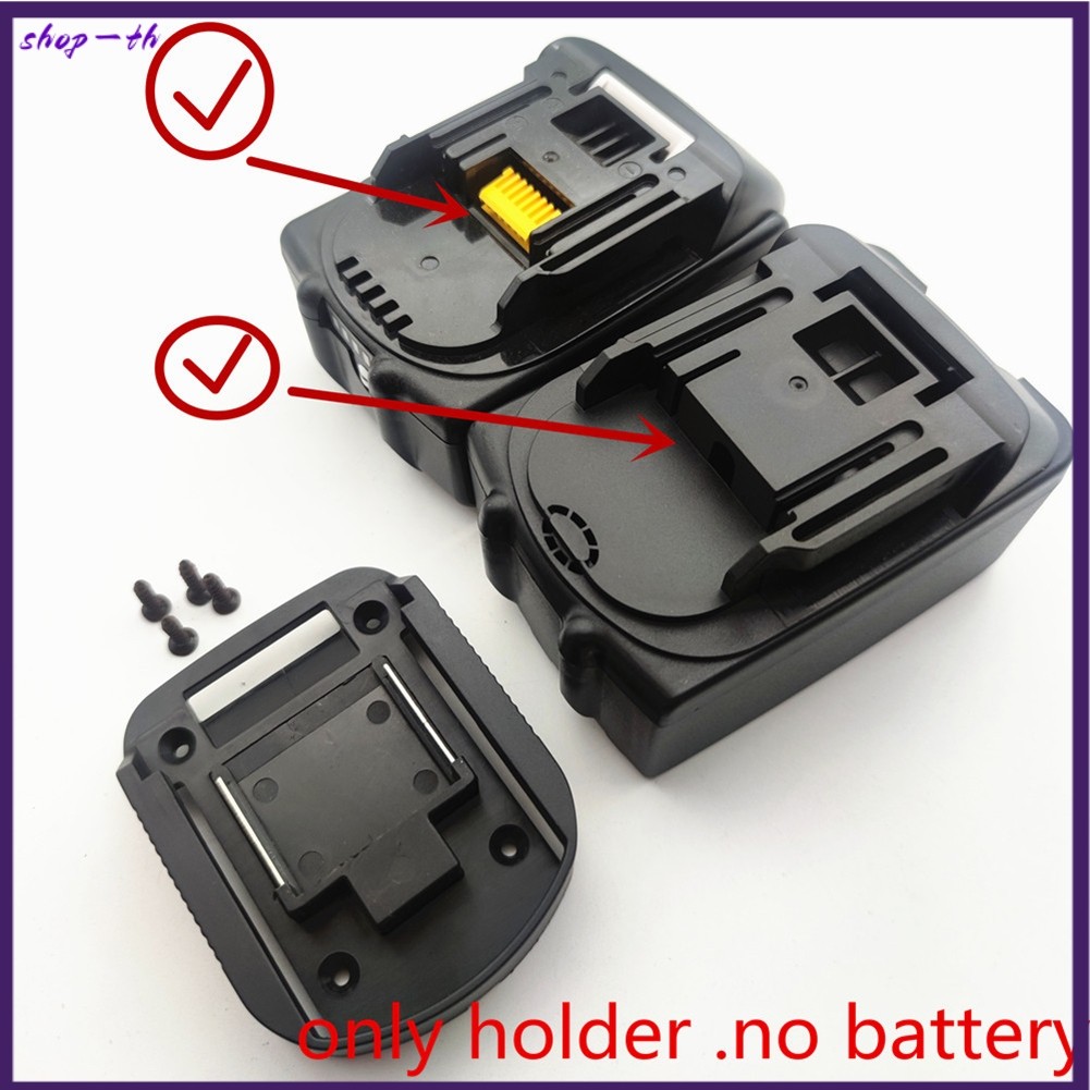 [RDYSHOP] / สําหรับขั้วต่ออะแดปเตอร์ชาร์จสําหรับแบตเตอรี่ BL1830 BL1860 BL1430