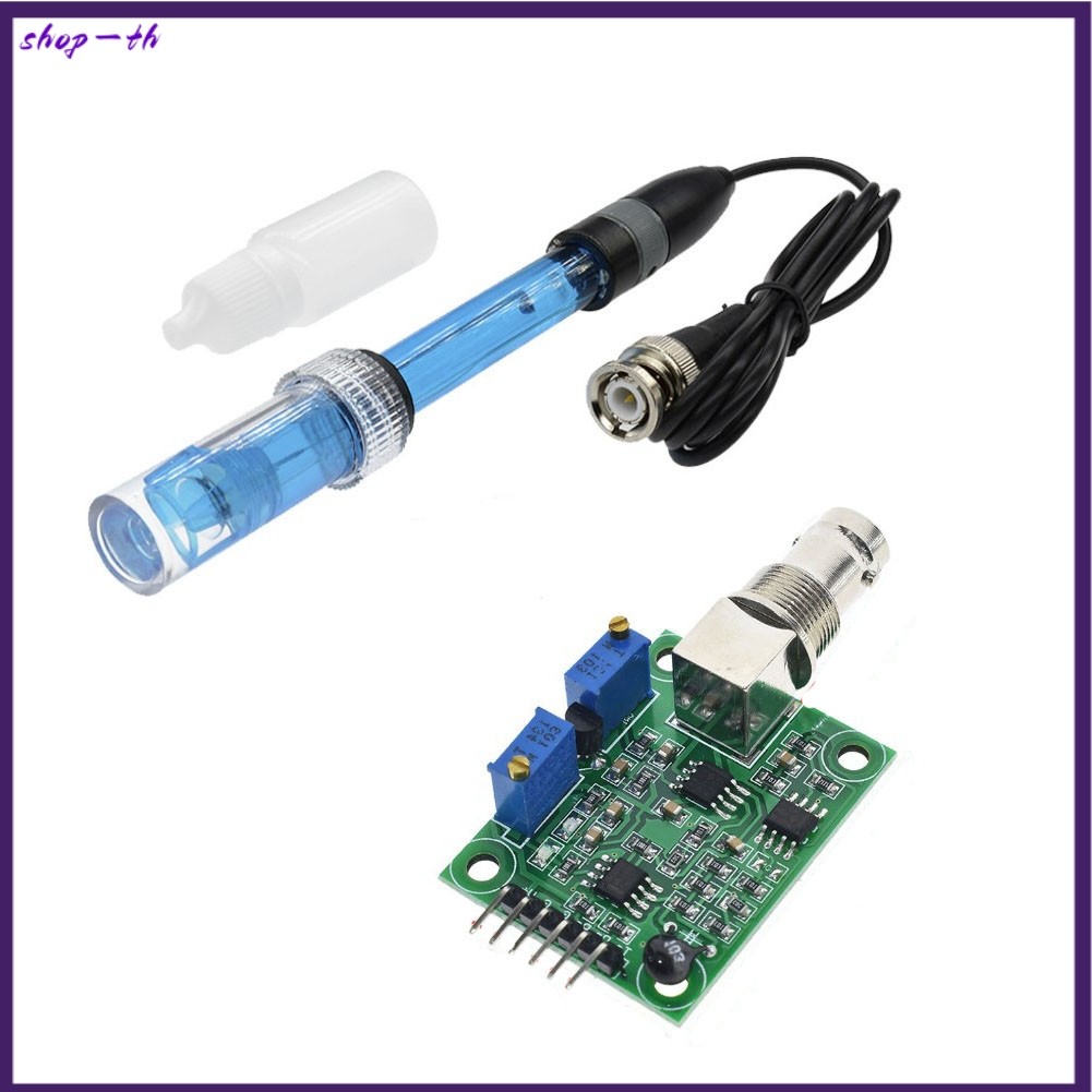 [RDYSHOP] สําหรับเซ็นเซอร์ตรวจจับค่า PH PH Electrode Probe PH Regulator PH0-14