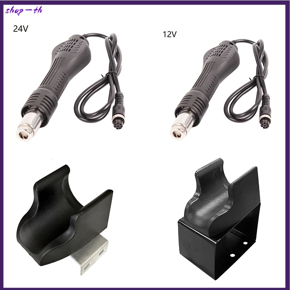 [RDYSHOP] โต๊ะเชื่อม 24V12V เปลี่ยนที่จับสําหรับเครื่องมือซ่อมแซมสถานีบัดกรี 858A 858D