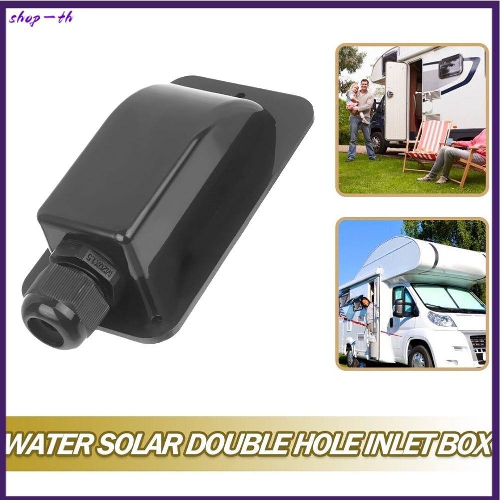 [RDYSHOP] สายเคเบิลเดี่ยว Entry Gland Box Roof Solar Panel Motorhome Camper Roof RV Boat