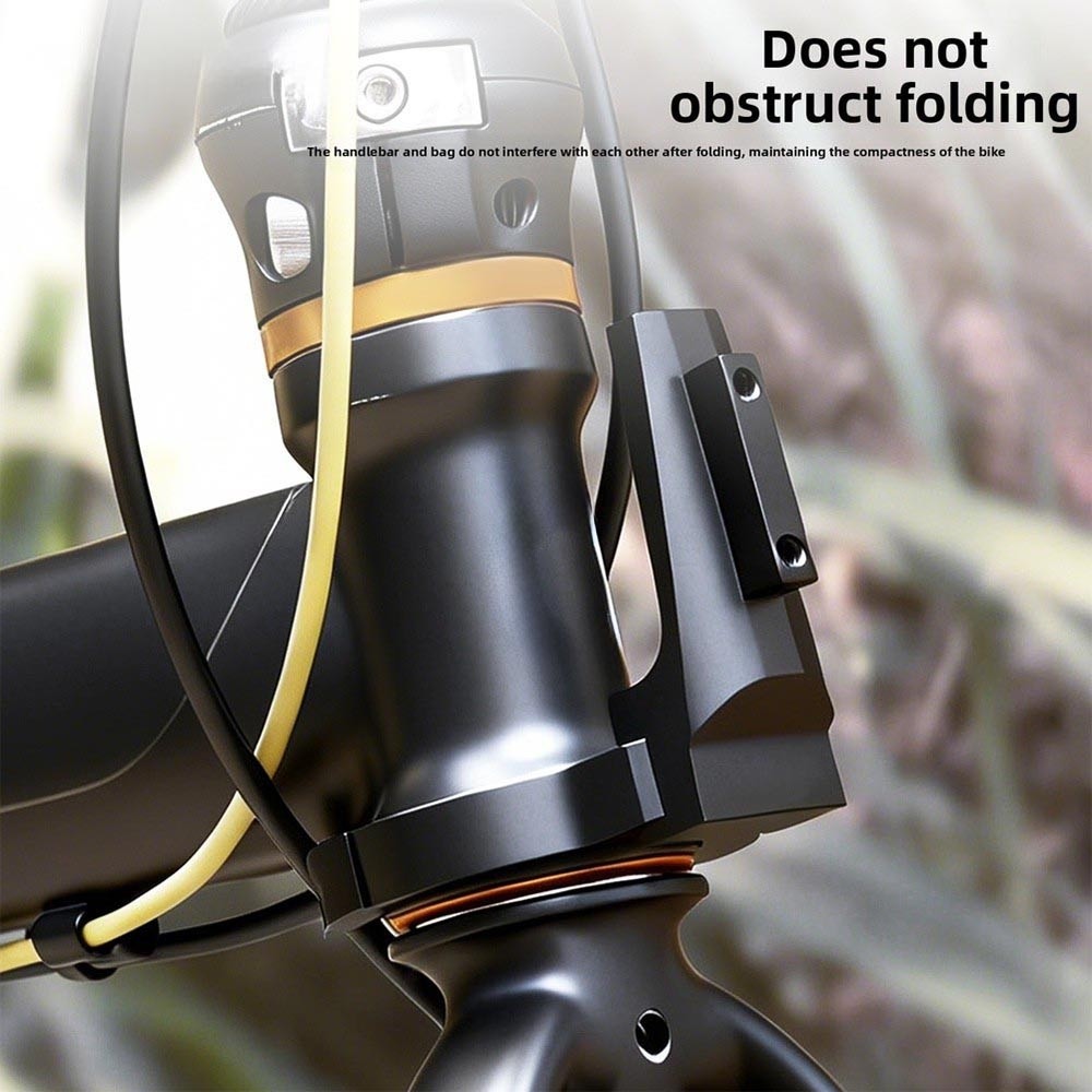 SWTDRMFolding Bike Front Bag Mount Pig Nose Adapter Bracket สําหรับ DAHON K3 Plus & P8