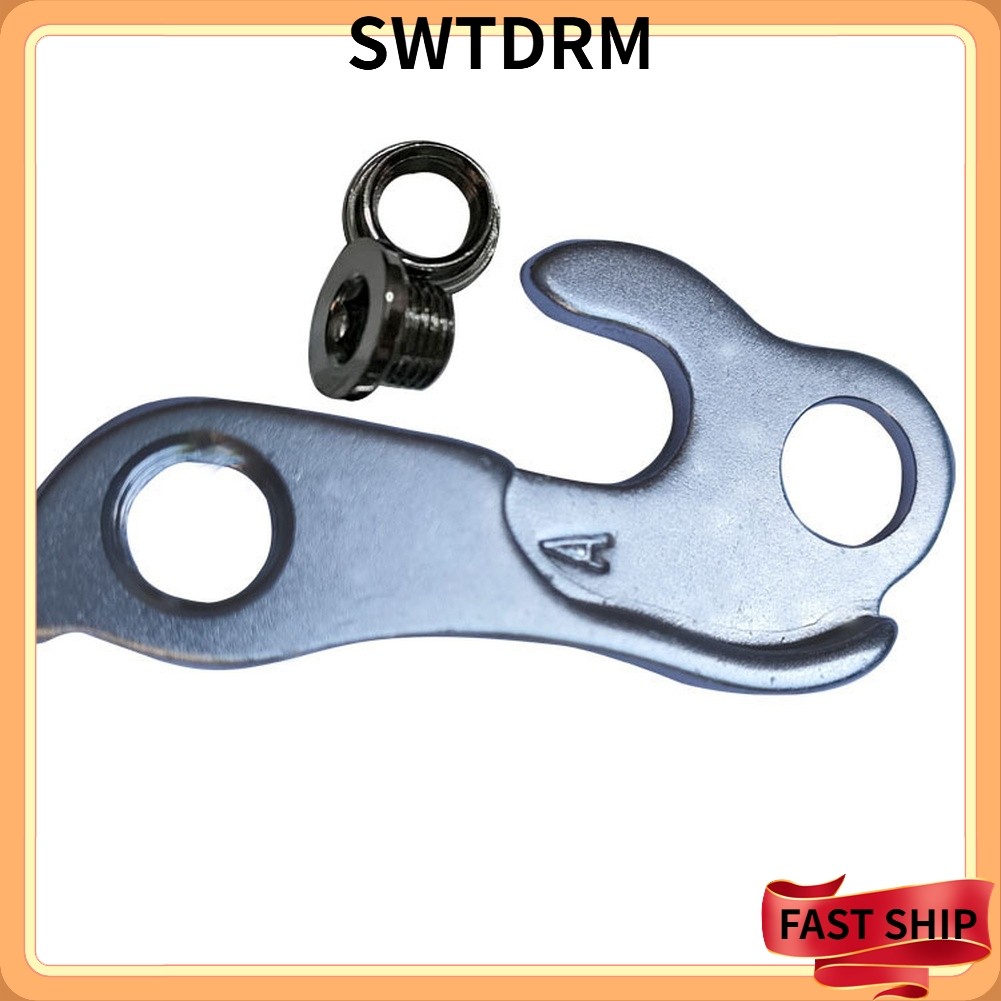 SWTDRMBicycle ด้านหลัง Derailleur Hanger Silver Aluminium MTB Bike Frame Hook 109