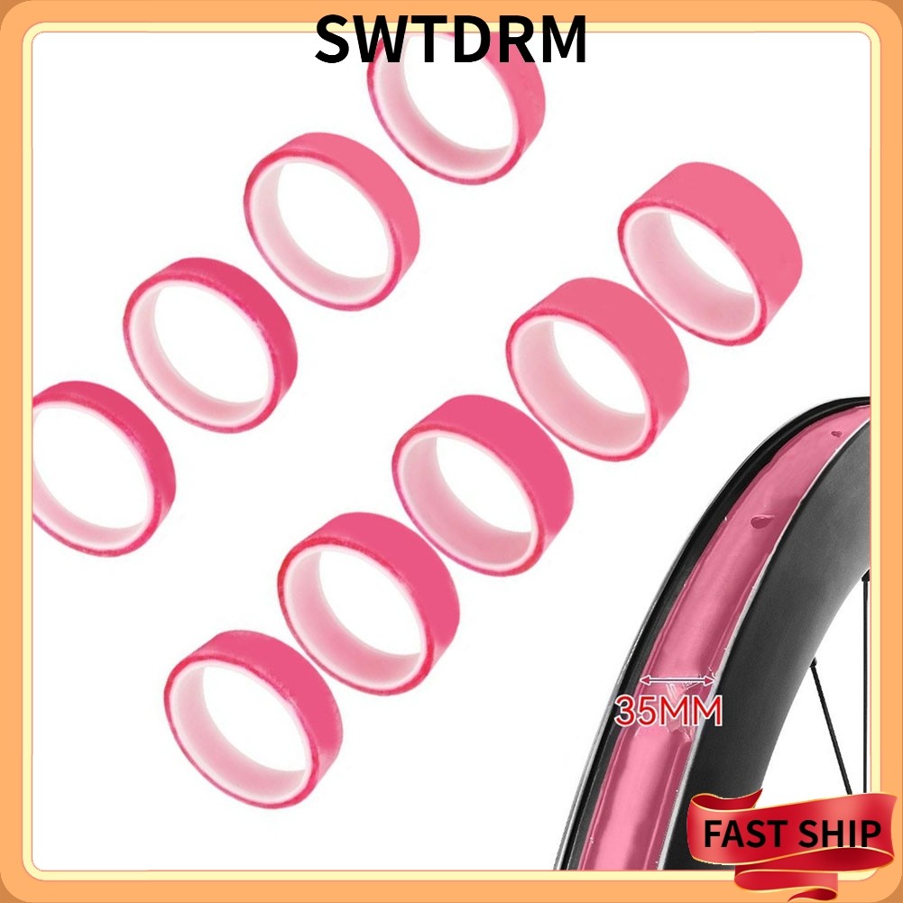 SWTDRMTubeless Rim Tape ความยาว 10 ม. ขอบล้อจักรยานเทปเหมาะสําหรับ Tubeless