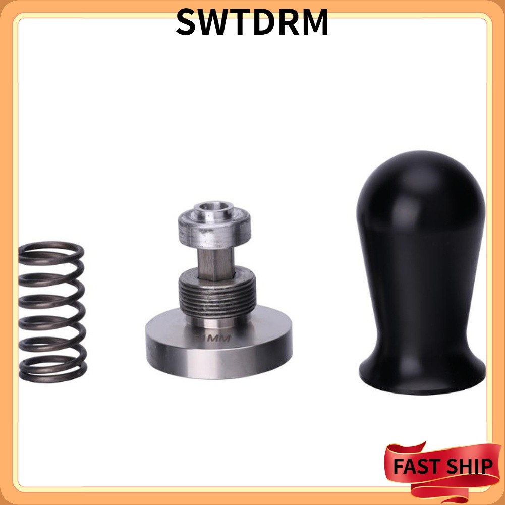SWTDRMStainless Steel Coffee Tamper 51MM แรงดันคงที่กาแฟ Tamper
