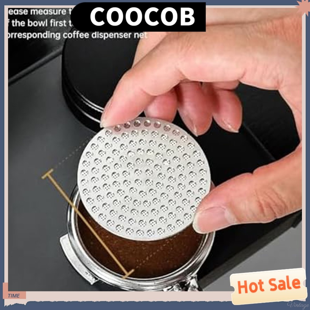 Reusable Coffee Filter Mesh Replacement Puck Screen Espresso 51/53/58mm❀