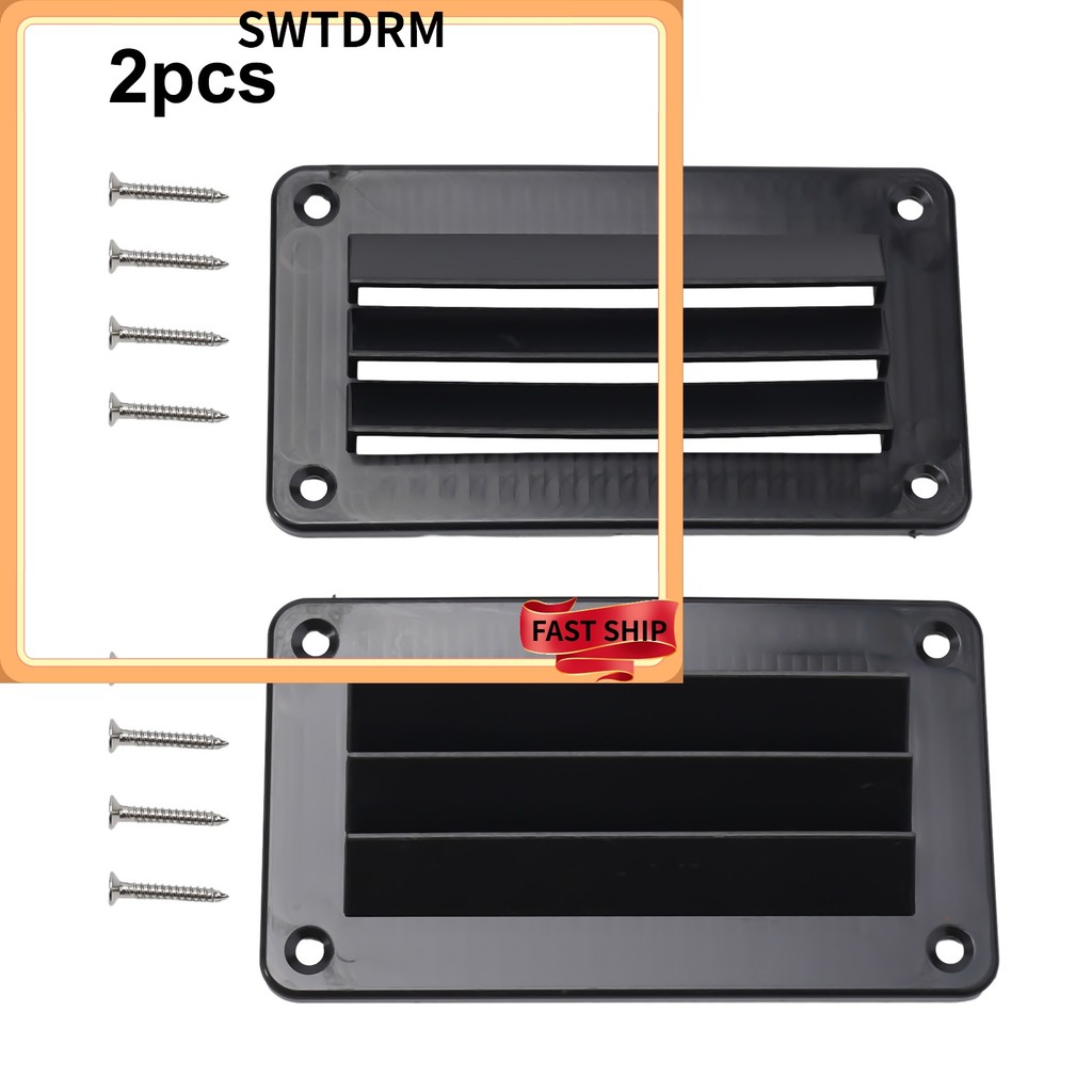 SWTDRM2pcs RV Air Vent Louver, สําหรับ KIMISS Air Louver เพดาน Vent ห้องน้ําสํานักงาน
