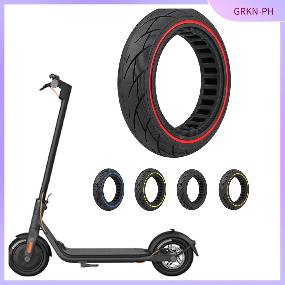 HOT10 นิ้ว 10x2.125 Solid Tyre สําหรับ Segway Nine- สําหรับ Bot F20/F25/F30/F40 สกู๊ตเตอร์ไฟฟ้า