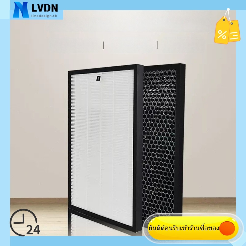 [LVDN]เปลี่ยนไส้กรองเครื่องฟอกอากาศสําหรับ KJ300F PAC1101W JAC2101 KJ305F 35M พร้อม HEPA