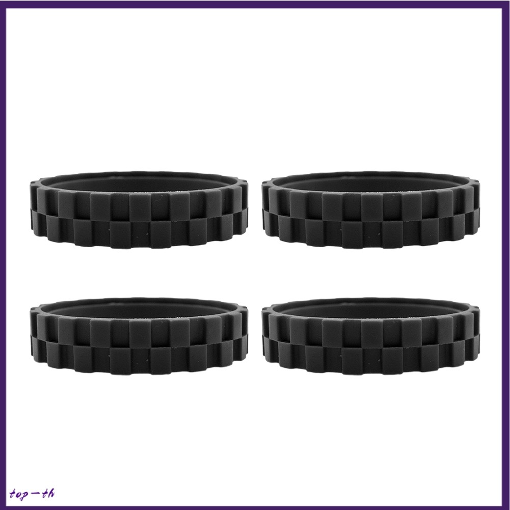 [YAT] ยางล้อกันลื่น 4 ชิ้นสําหรับ ROOMBA 500 600 700 800 900 e5 e6 i7