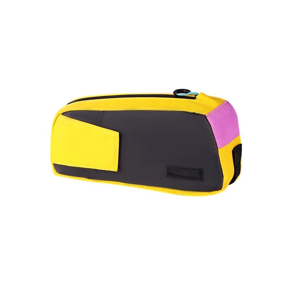 {July in New} Nylon Bike Top Tube Bag 22cm Cycling Storage Pouch Quick Release Mount for Road
