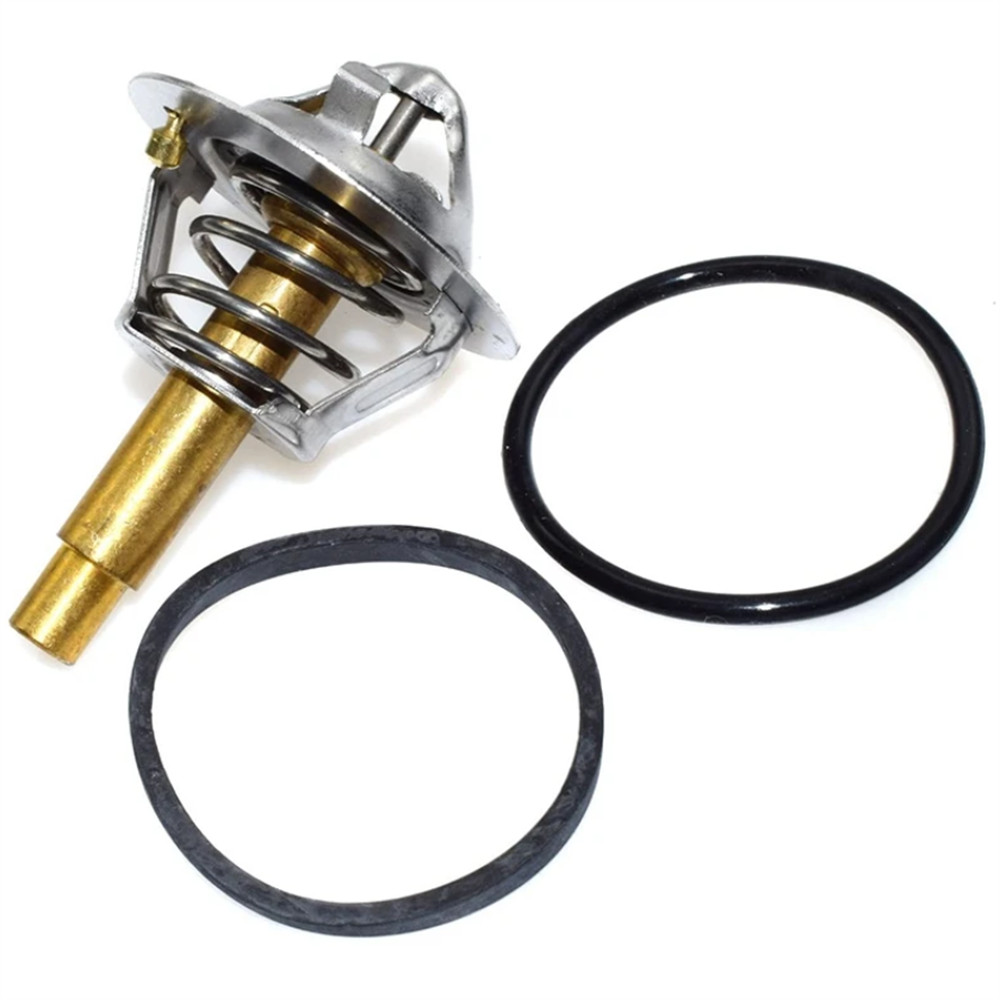 Engine Thermostat & Seal O-Ring สําหรับ Mercedes-Benz C180 C200 C230 # 2712000015
