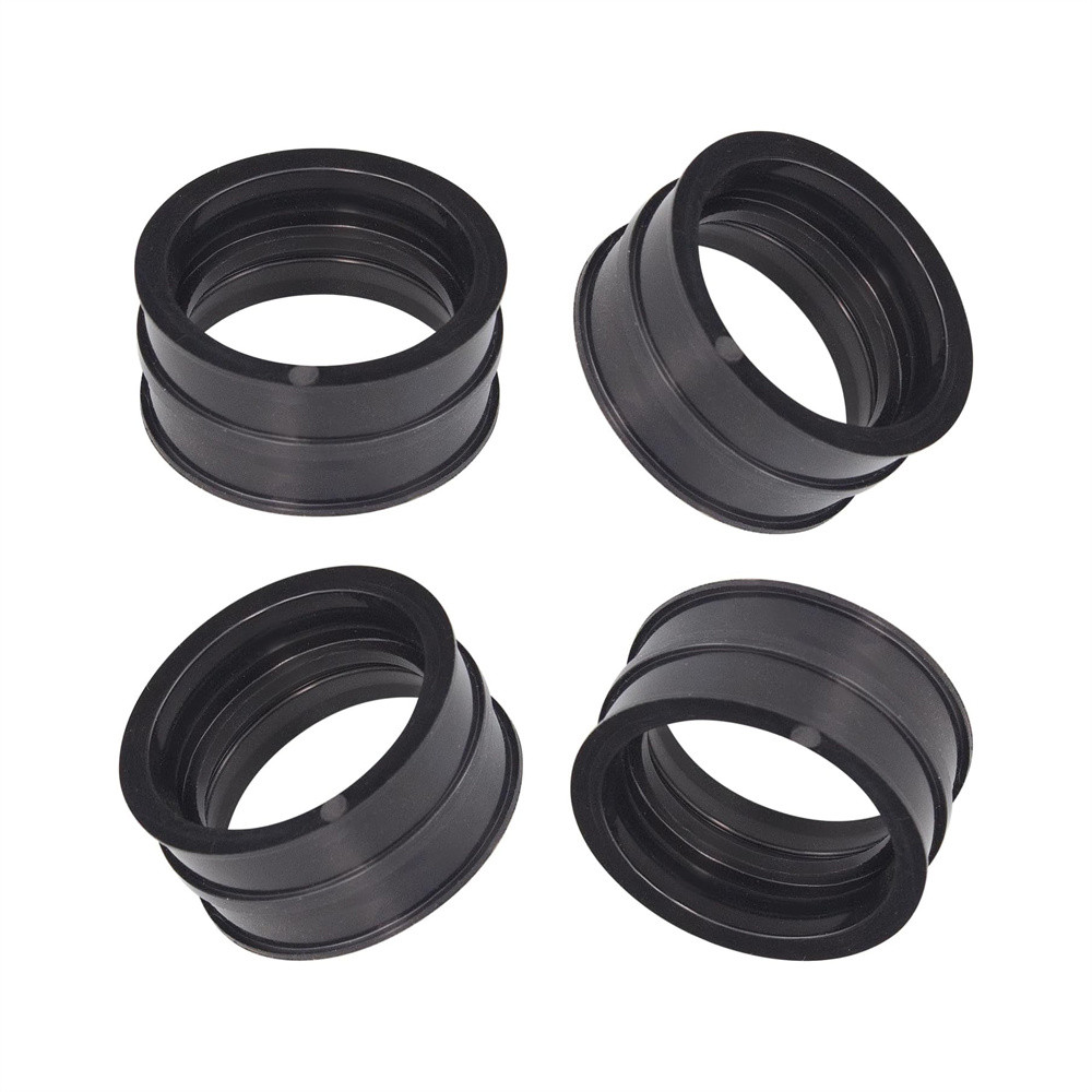 4 ชิ้นรองเท้ายาง 16212-MB6-010 สําหรับ Honda V65 VF1000R VF1100C VF1100S VF1100F