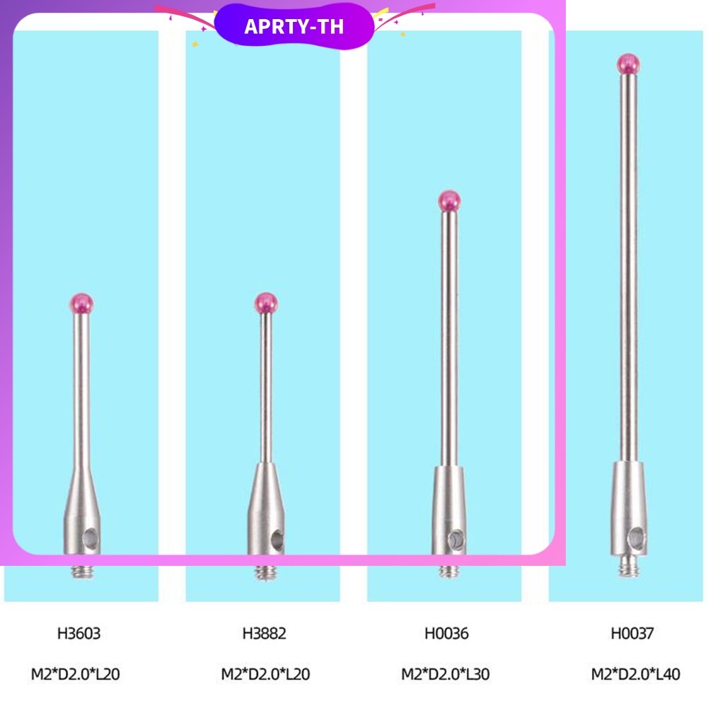 <APRTY>1 ชิ้น M2 Touch Probe CMM Probe สําหรับเคล็ดลับ CMM Stylus Ball Gauge Head สําหรับ 3D