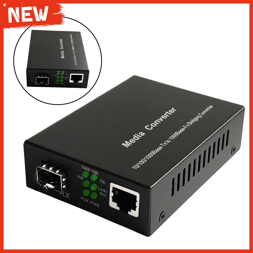 ใหม่1.25G LC SFP สําหรับ RJ45 Fiber Optic สําหรับ Media Converter SFP Fiber Optic Switch