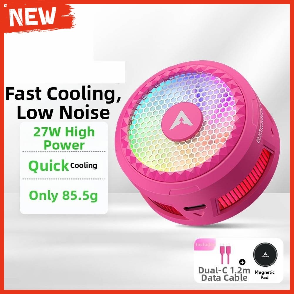 ใหม่Magnetic Portable Phone Cooler: สําหรับระบายความร้อนอย่างรวดเร็วสําหรับเล่นเกม!