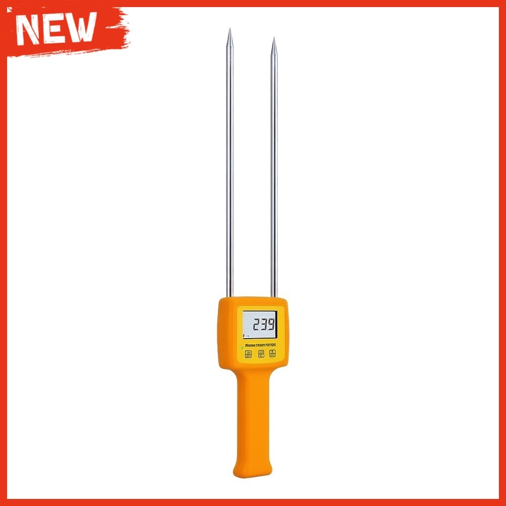 ใหม่TK100S Portable Digital paddy Moisture Content Tester paddy Moisture Meter