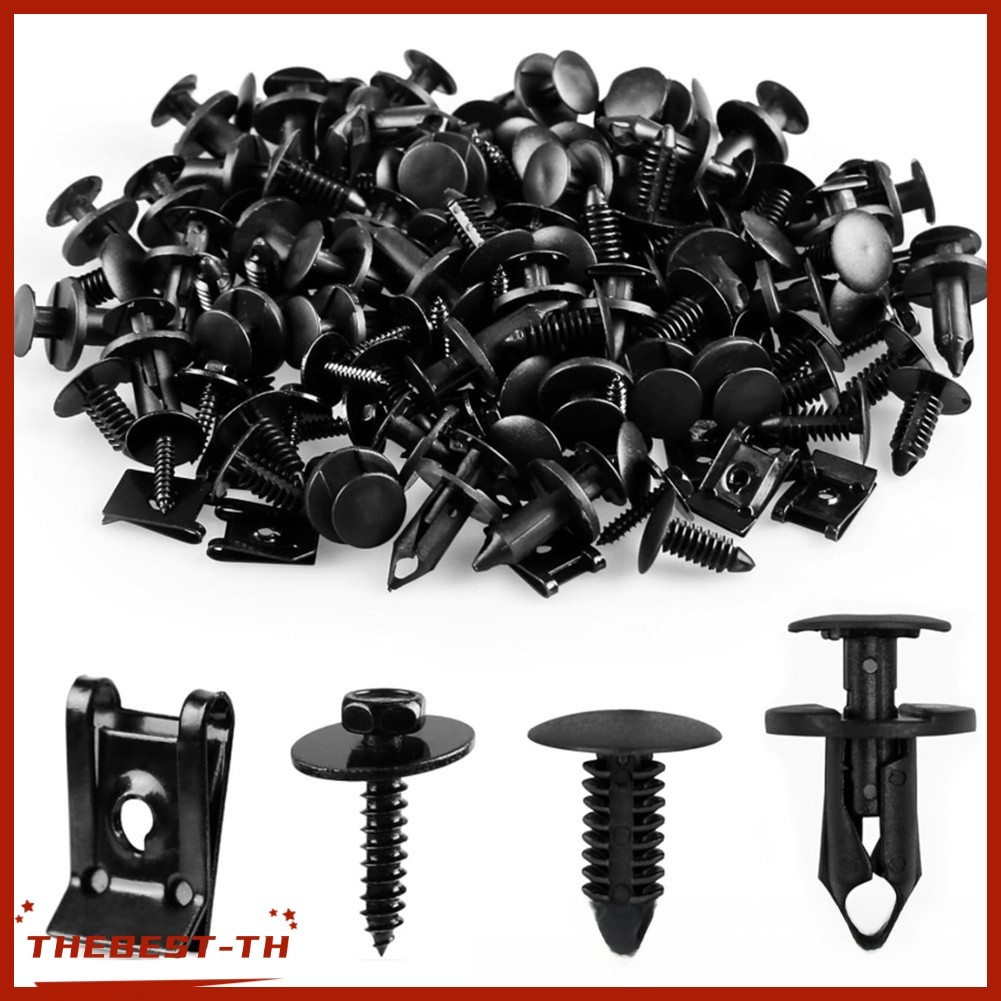 THEBEST120PCS คลิปยึดรถยนต์สกรูหัวหกเหลี่ยมสําหรับ m42 U Nuts สําหรับมอเตอร์ทั่วไป