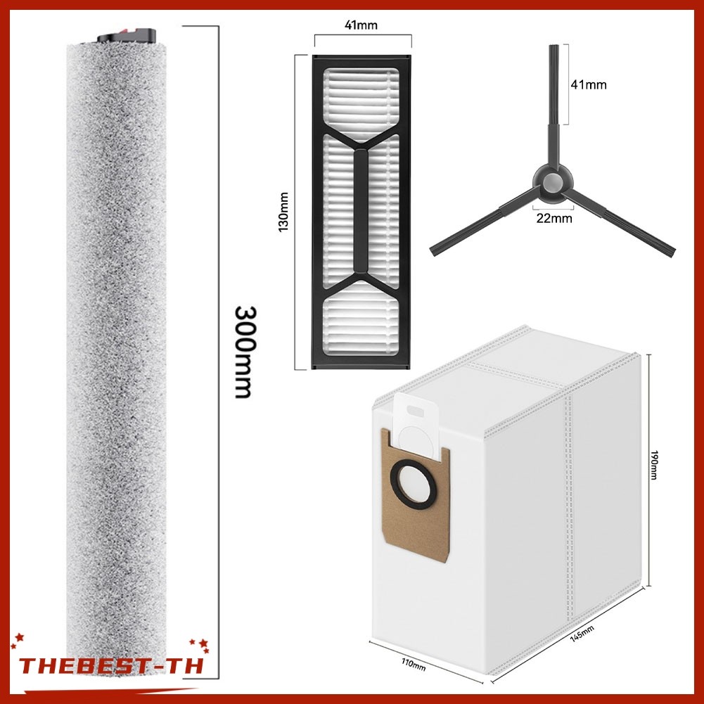 THEBESTParts สําหรับ Eufy สําหรับ Omni สําหรับ S1Pro Roller Broom Brushes Filters Bag