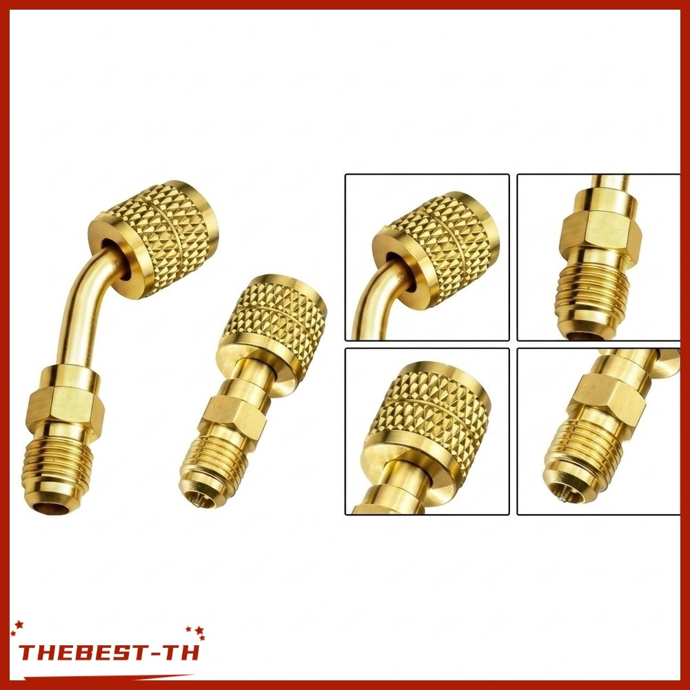 THEBESTfor R32 & สําหรับอะแดปเตอร์แปลง A2L R454 - 1/4 สําหรับ SAE