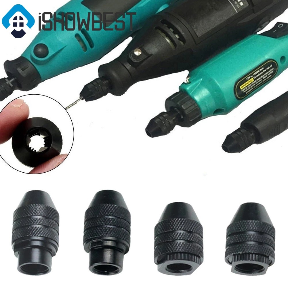 [จัดส่งรวดเร็ว] 0.3-3.4 มม.Mini Multi Chuck Keyless Quick Change Three-Jaw เจาะ Chuck M7 M8x0.75❀