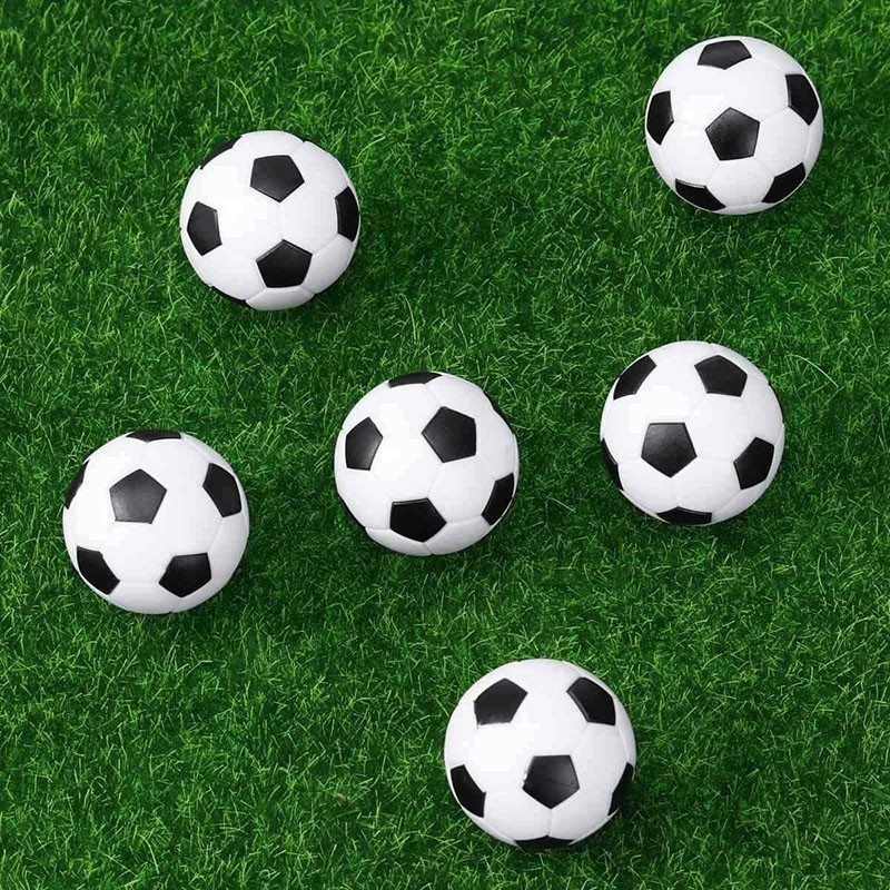 HOT6pcs สําหรับ Mini Foosball ตาราง Foosball 32 มม.สําหรับ KICKER Ball อะไหล่ลูกสําหรับ KICKER ลูก