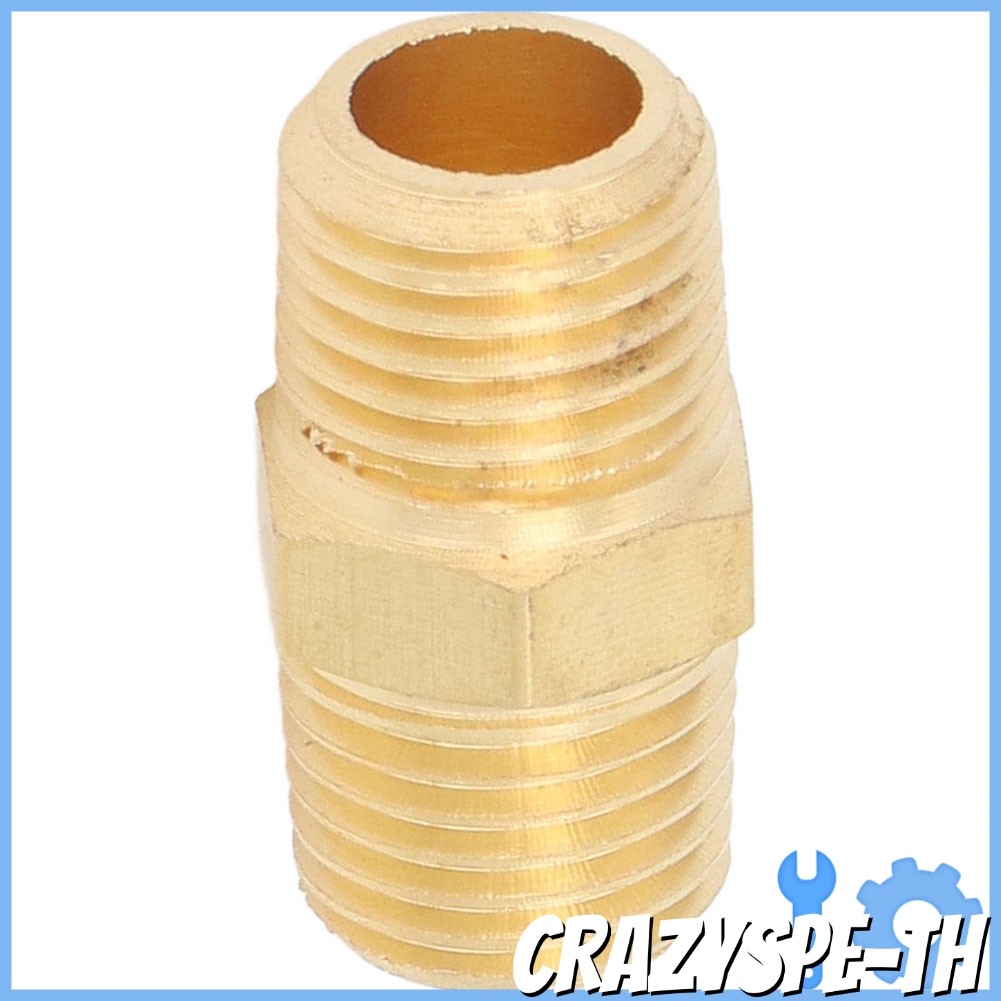 {CRAZYSPE}1pc /8NPT /4NPT 3/8NPT /2NPT ขั้วต่อข้อต่อข้อต่อท่อข้อศอกทองเหลือง