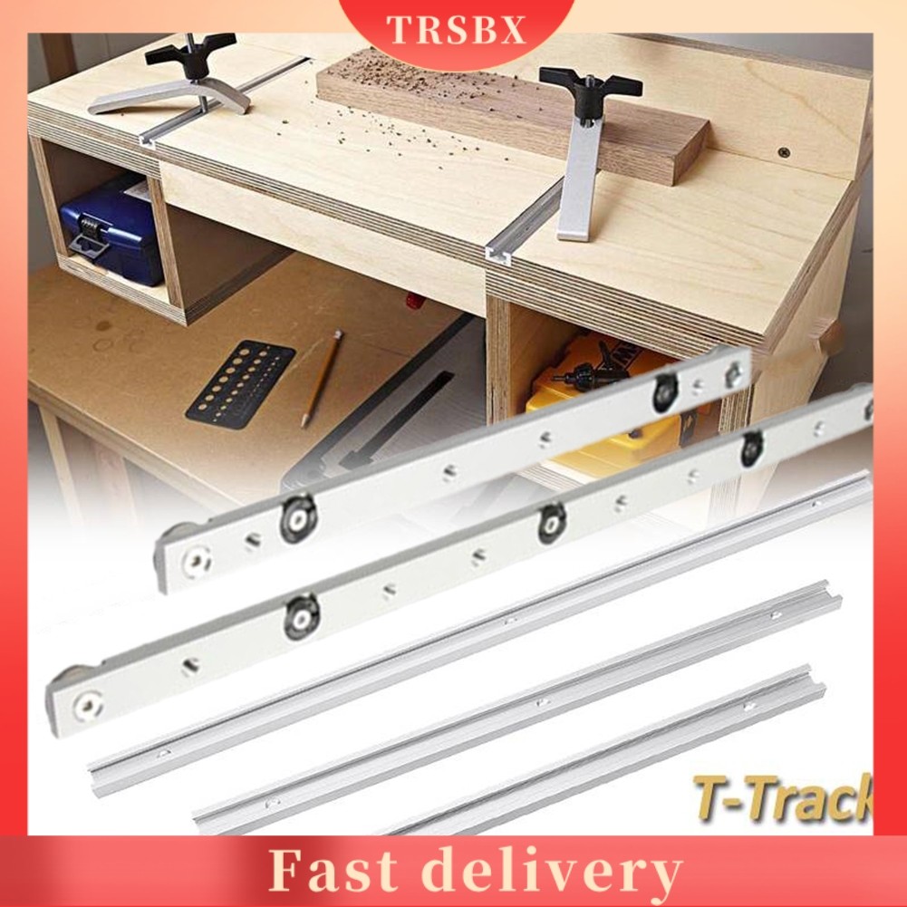 [TRSBX]Aluminium Alloy T-tracks Slot Miter Track และ Miter Bar Slider Table Saw Miter