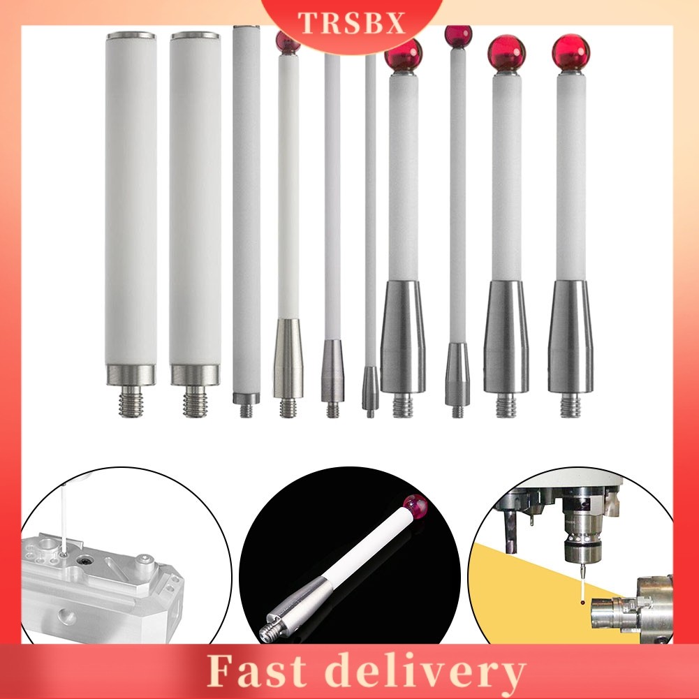 [TRSBX]CMM M4 Thread Stylus Ru by Ball Tip Styli Ceramic Stem/Extension Stem