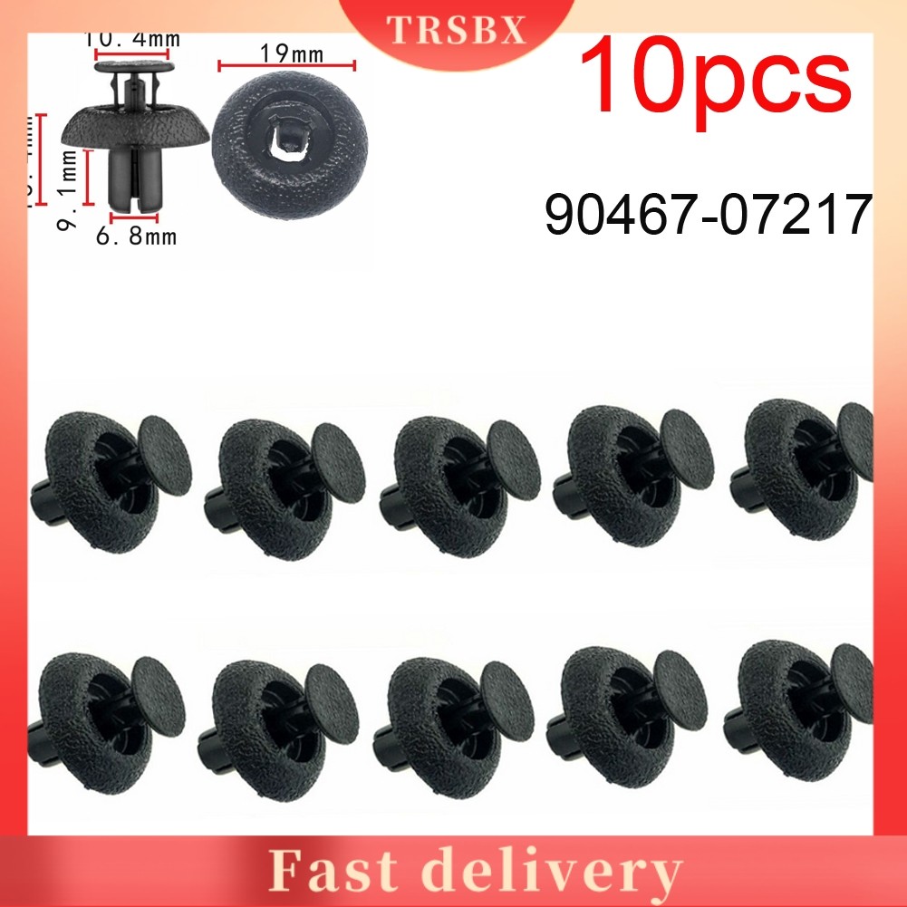 [TRSBX]10x สําหรับ LEXUS LS460 LS460L RX350 RX450H ฝาครอบเครื่องยนต์คลิปรองรับหม้อน้ํา