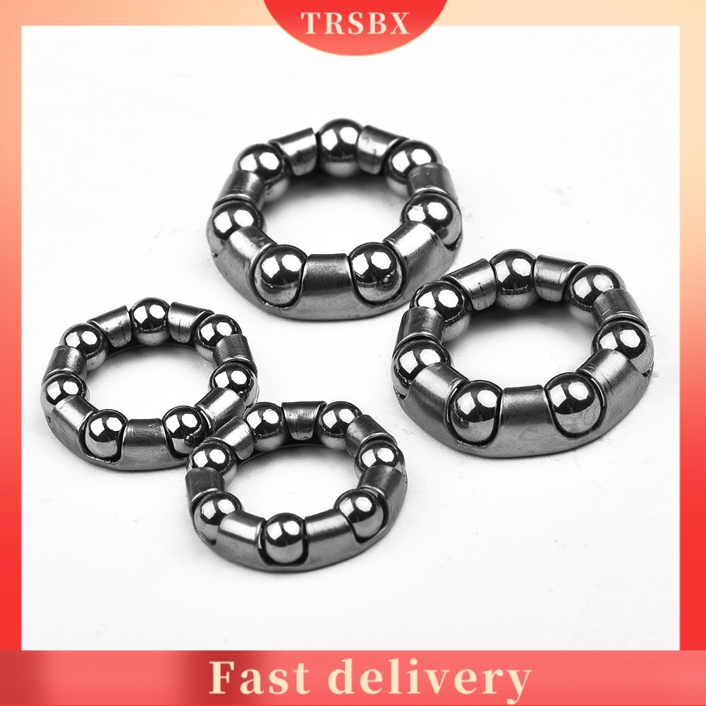 [TRSBX]Bike Bicycle Full set Wheel Hub Bearings 3/16" และ 1/4" - หน้าและหลัง (คู่)