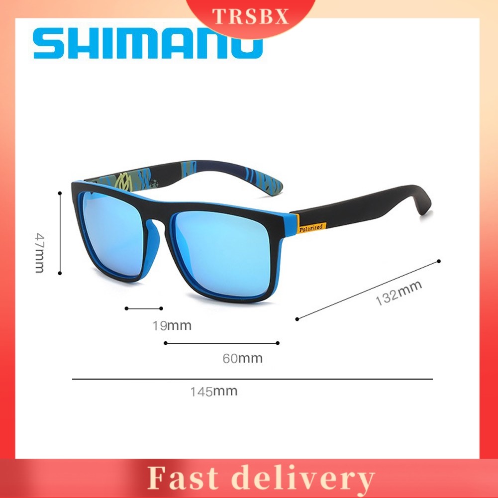 [TRSBX]แว่นกันแดดปั่นจักรยาน Shimano แว่นตา Mtb สําหรับจักรยานกีฬากลางแจ้งตกปลา Glasse