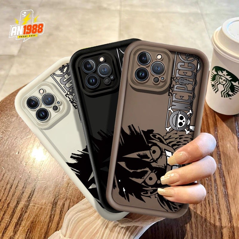 Cool Pirate Flag Skull Manga สําหรับ OPPO A80 A54S A16S A17 A18 A57S A60 A77 A3 Pro A38 A57 A3X A2K 