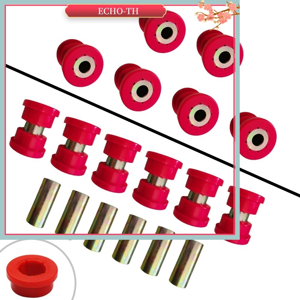 <ECHO>6 ชุด POLYURETHANE CONTROL BUSHING KIT สําหรับ Honda สําหรับ CIVIC 88-95 EG/96-00 สําหรับ RD
