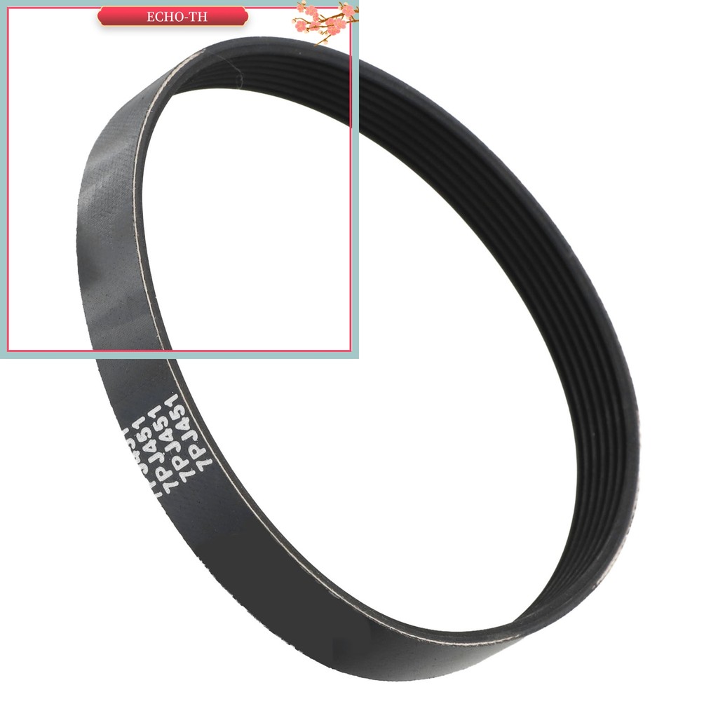 <ECHO>7PJ451 สายพานสําหรับ ROTAK 320 เครื่องตัดหญ้า 7 ซี่โครง 16 มม.กว้าง FAST POST