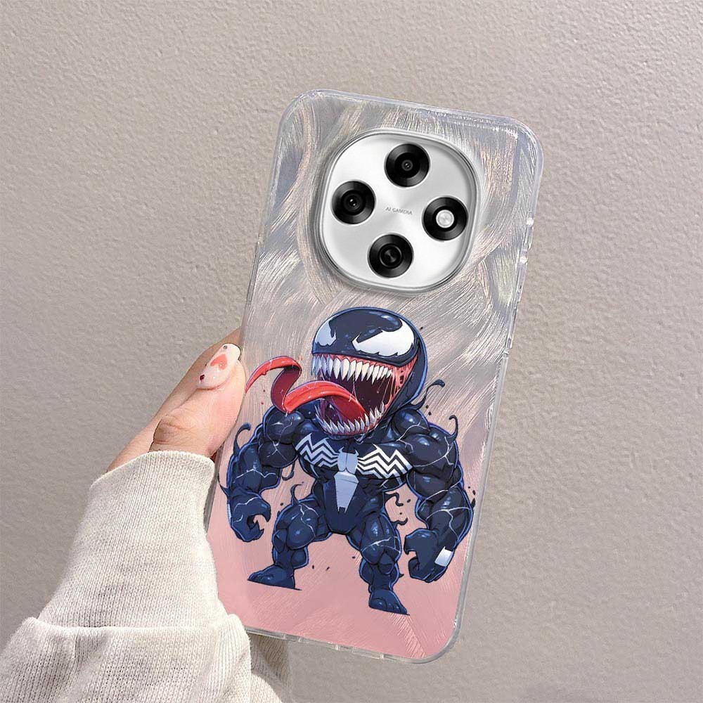 สําหรับ OPPO F31 F29 Pro 5G น่ารัก Venom ปลอกหรูหราไล่โทนสีซิลิโคนอ่อนนุ่มขอบเคสโทรศัพท์