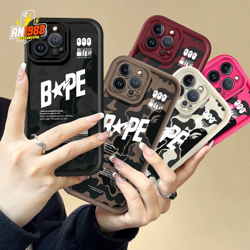 SAMSUNG BAPE Ape Camo Starยี่ห้อStreetสําหรับSamsung Galaxy A10s A02 M10 A05 A03s A04 A03 A10 M02s M