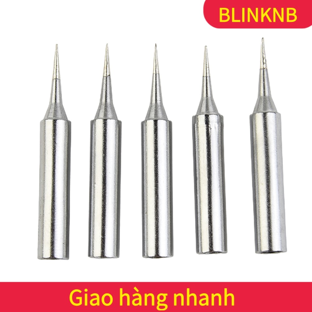 [BLINKNB]เครื่องมือบัดกรีทดแทนตะกั่ว 5 ชิ้นหัวบัดกรี 900m-TI 936 737