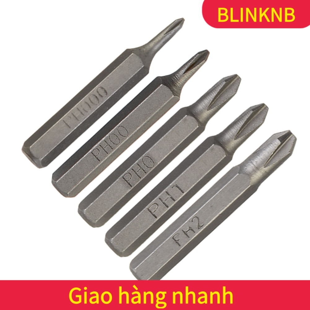 [BLINKNB]H428mm Cross ไขควง Bits PH0000 PH000 PH00 PH0 PH1 PH2 4mm Hex Shank