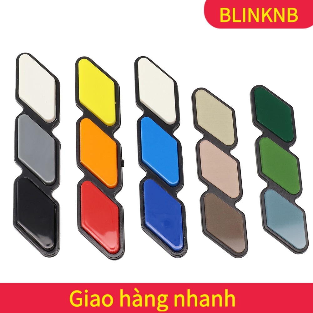 [BLINKNB]สัญลักษณ์ตราตะแกรงสามสี 3 สําหรับ Toyota 4Runner Rav4 Highlande