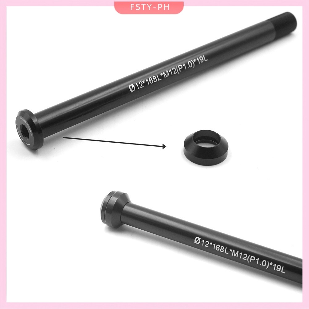 Hot SellerBike จักรยาน 142x12mm P1.0 Thru Axle Φ12x168LxM12 (P1.0)x19L สําหรับ