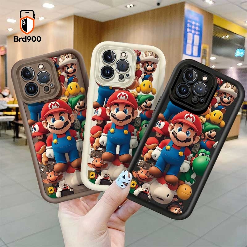 อินเทรนด์ Super Mario Yoshi Mario โทรศัพท์สําหรับ VIVO V2152 V2111 V2140 VIVO Y21s Y11D T1X Y11 5G Y