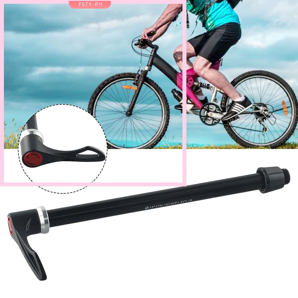 ขายดีBike จักรยานด้านหลัง 12x142/148 มม. Quick release Thru Axle 12x175/168LxM12(P1.5)xL19