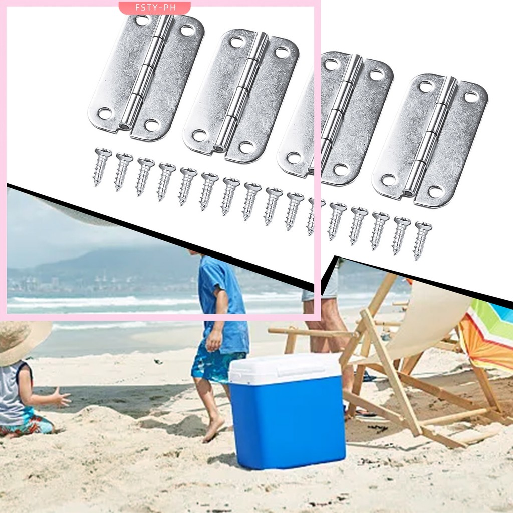 Hot Seller4Pack Cooler บานพับสแตนเลสเปลี่ยนพร้อมสกรูสําหรับ Igloo Ice Chests