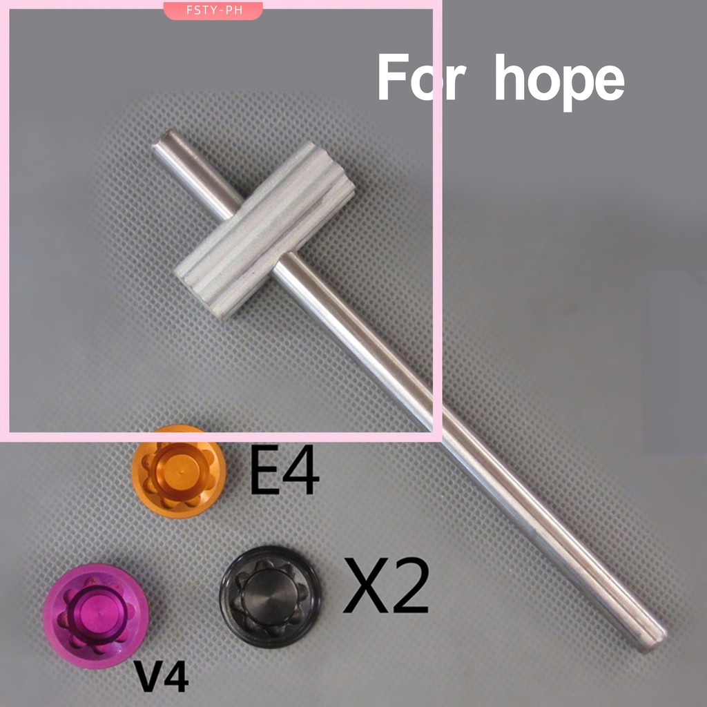 ขายดีBike เบรคไฮดรอลิก Caliper Cap ประแจสําหรับ HOPE Tech4 Tech3 V4 E4 X2 RX4