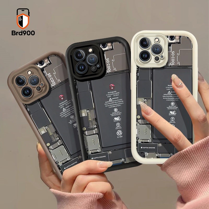 Simple Circuit Technology Darkเคสโทรศัพท์สําหรับVIVO V2111 V2152 V2140 VIVO Y21D Y11 5G T1X Y05 Y33t