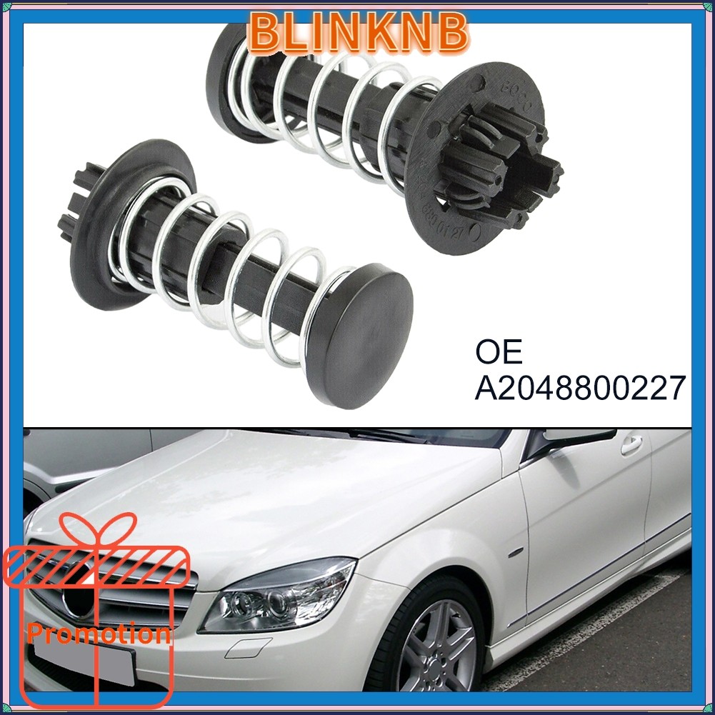 BLINKNB2PCS ฮูดสปริง A2048800227 สําหรับ Benz W204 W212 X204 สําหรับ C63 C250 สําหรับ C300 C350