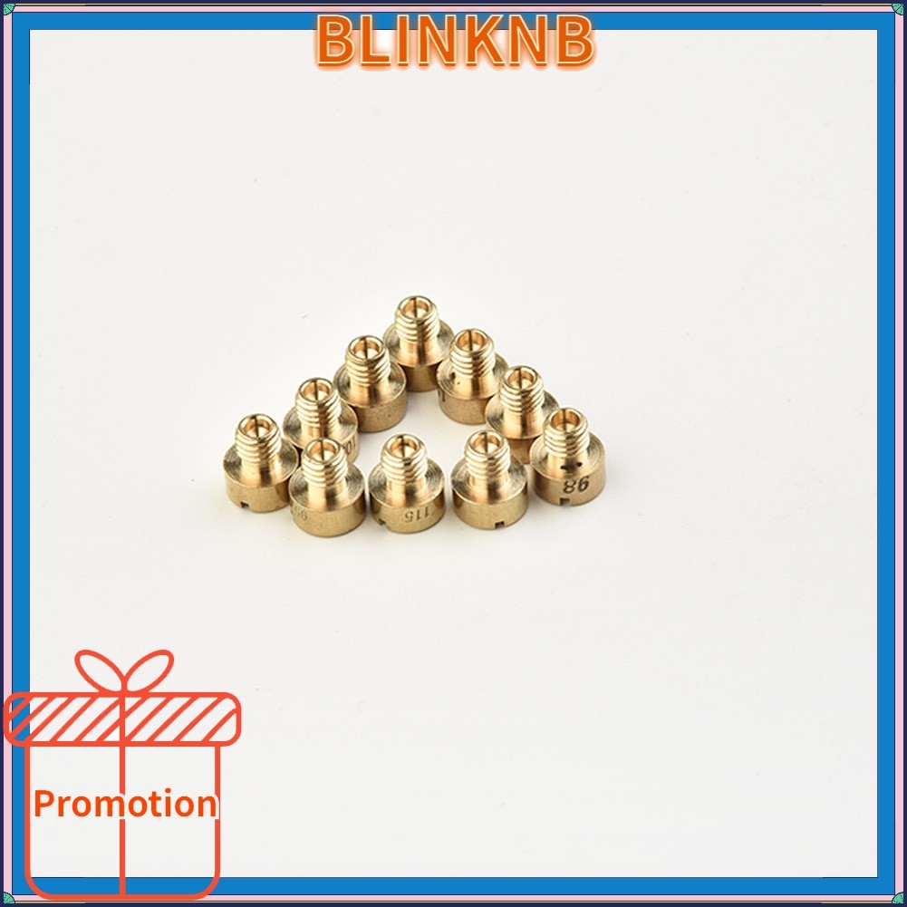 BLINKNB10 ชิ้น/เซ็ตเจ็ทหลักสําหรับ Mikuni คาร์บูเรเตอร์ VM22 VM24 VM26 125cc 150cc 200cc 250cc