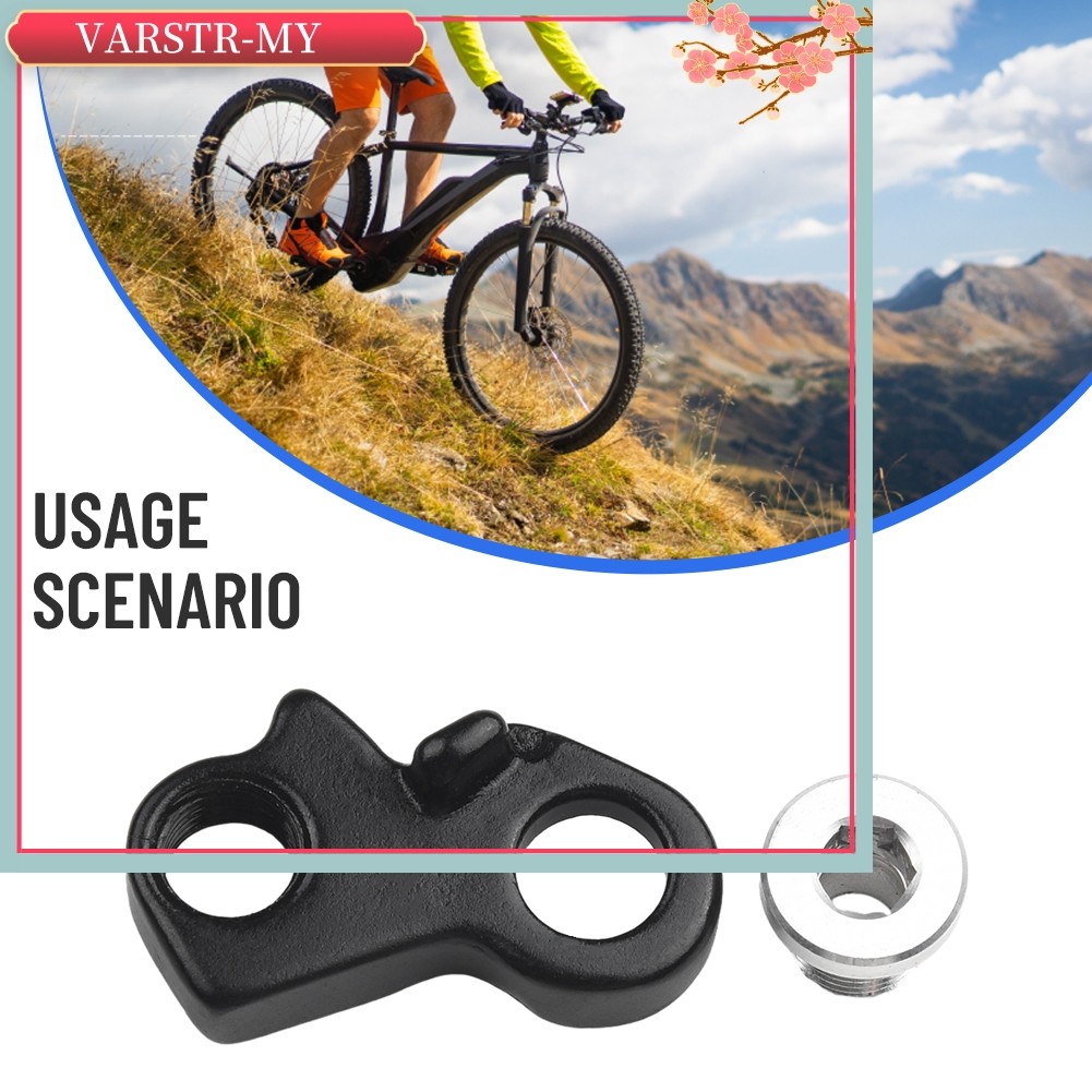 <VARSTTR>จักรยานด้านหลัง Derailleur Hanger Bracket สําหรับ XT Y5RT98010 สําหรับ RD-M8000
